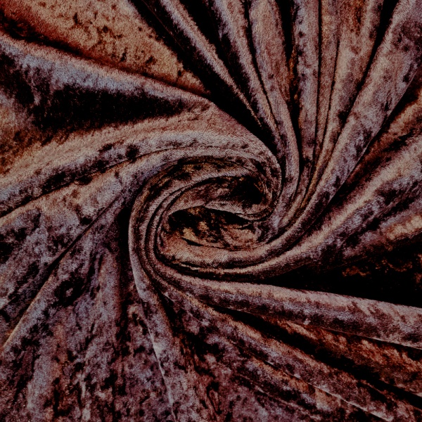 Crushed Velvet - Brown